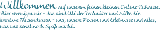 Herzlich Willkommen bei Silke & Uli!